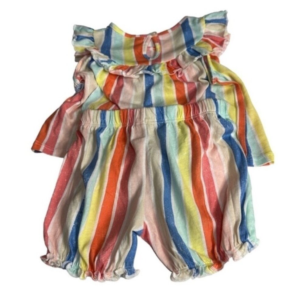 Tucker + Tate Ruffle Shirt and Shorts set Size 3 Months - Picture 6 of 8